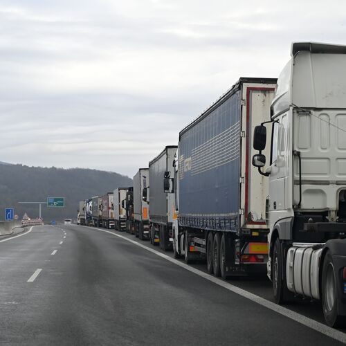 Vyšné nemecké kamióny