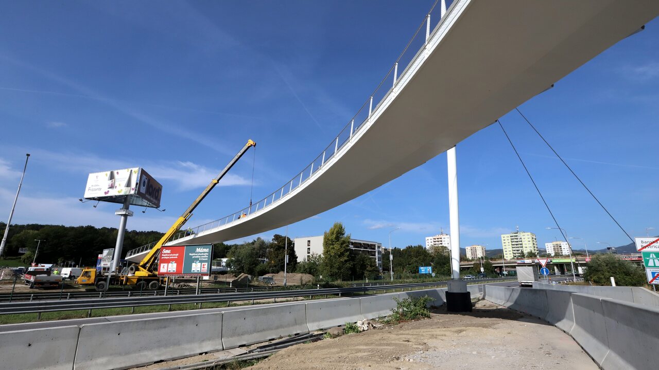 cyklomost, banská bystrica