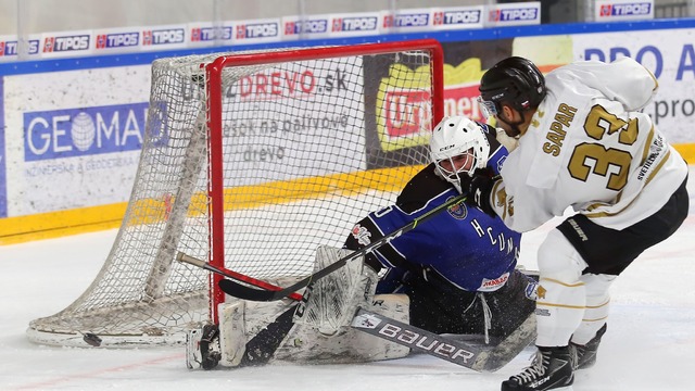 Zo zápasu medzi UMB Hockey team Banská Bystrica - HC UNIZA