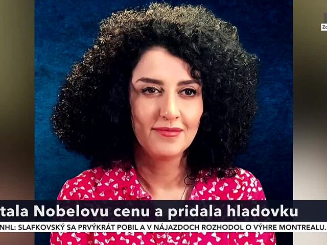 Iránska aktivistka začala novú hladovku. Nobelovu cenu za mier prevezmú jej deti