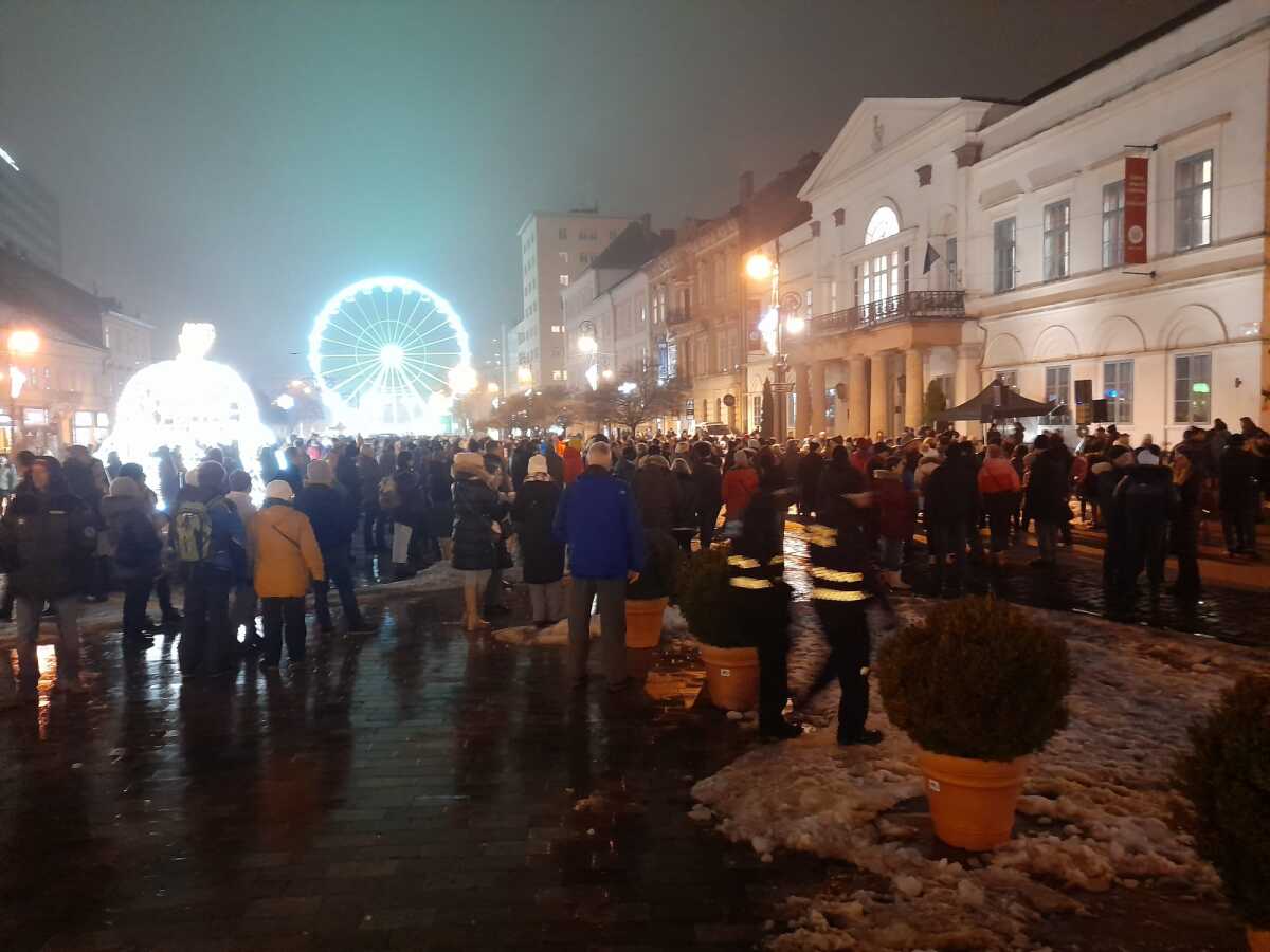 Protest v Košiciach