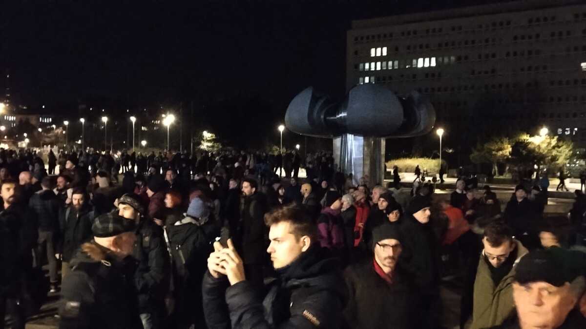 Protest v Bratislave