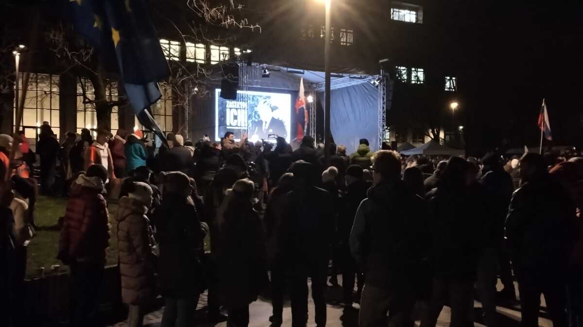 Protest v Bratislave