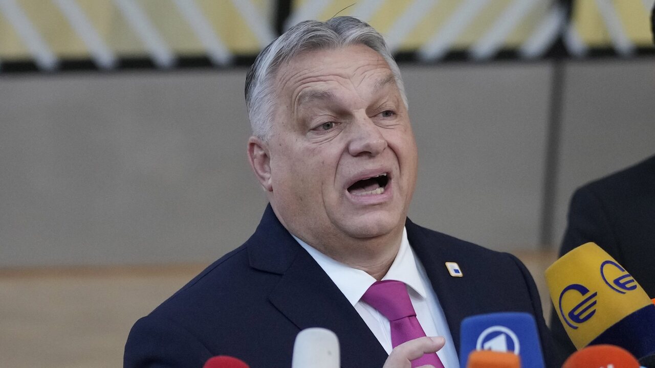 Viktor Orbán v Bruseli