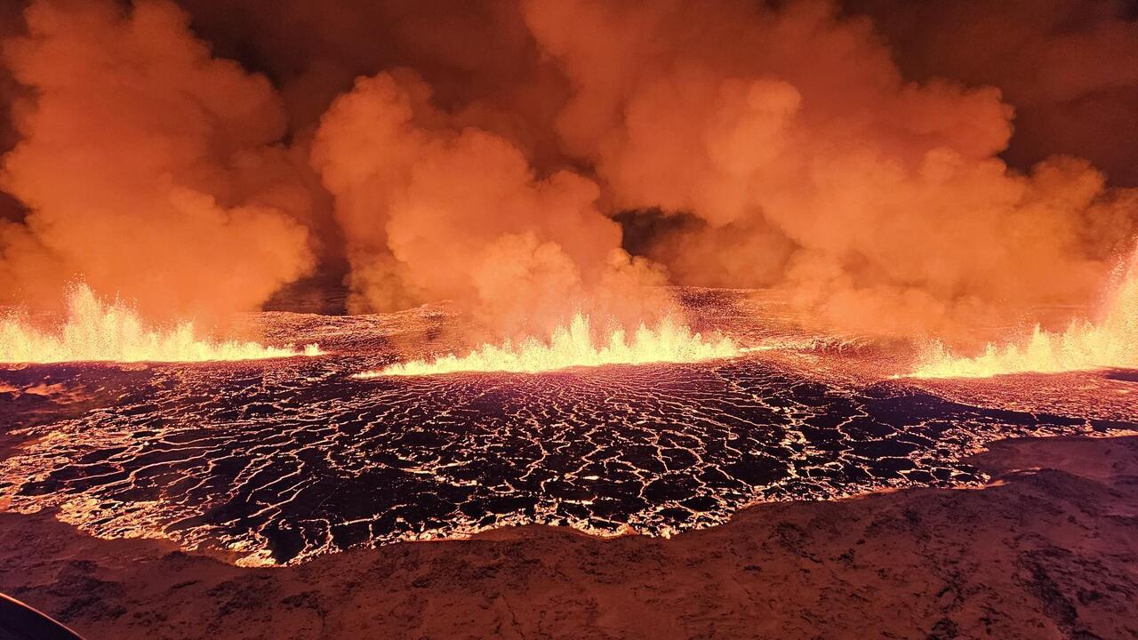 Island sopka výbuch