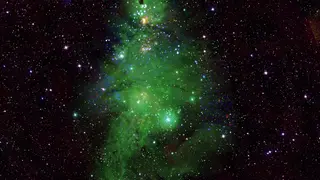 Hviezdny vianočný stromček. NASA spozorovala zaujímavý vesmírny úkaz