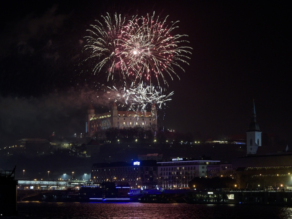 ohňostroj Bratislava