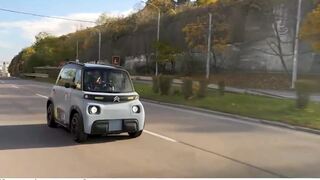 Malý jednoduchý Citroen, ktorý vyvoláva úsmev