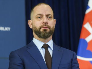 Na snímke advokát Marek Para počas tlačovej konferencie na tému: Prečo tak Matovič a celá opozícia kričia za záchranu Lipšica v Bratislave 10. januára 2024.