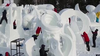 V Číne znovu ožilo ľadové mesto Charbin. Každý rok priláka státisíce turistov