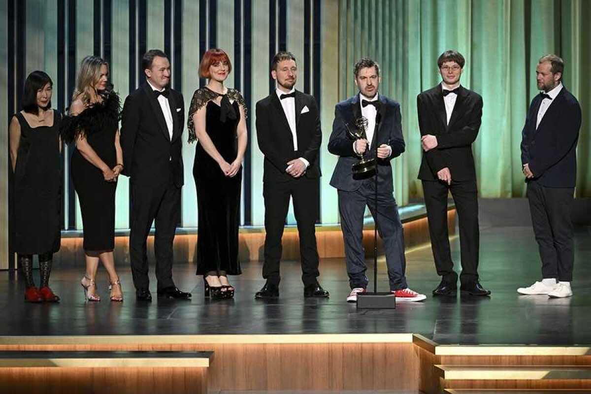 Dávid Štumpf na udeľovaní cien Emmy