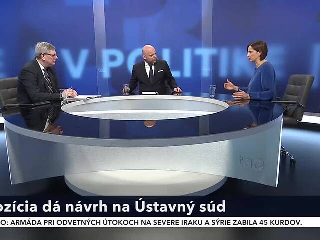 Čo vám možno ušlo z V politike: Susko hovorí o jasnej filozofii zmien trestných sadzieb. Kolíková nazvala vládu čarodejom