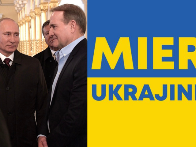 Iniciatíva Mier Ukrajine vyzýva prezidentku, aby Medvedčukovi odňala vyznamenanie. Má väzby na Putina 