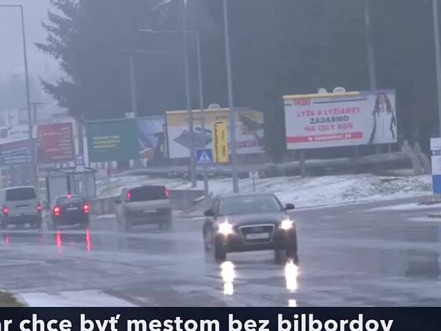 Žiar chce byť mestom bez bilbordov. Firme, ktorá ich prevádzkovala, radnica nepredĺžila zmluvu