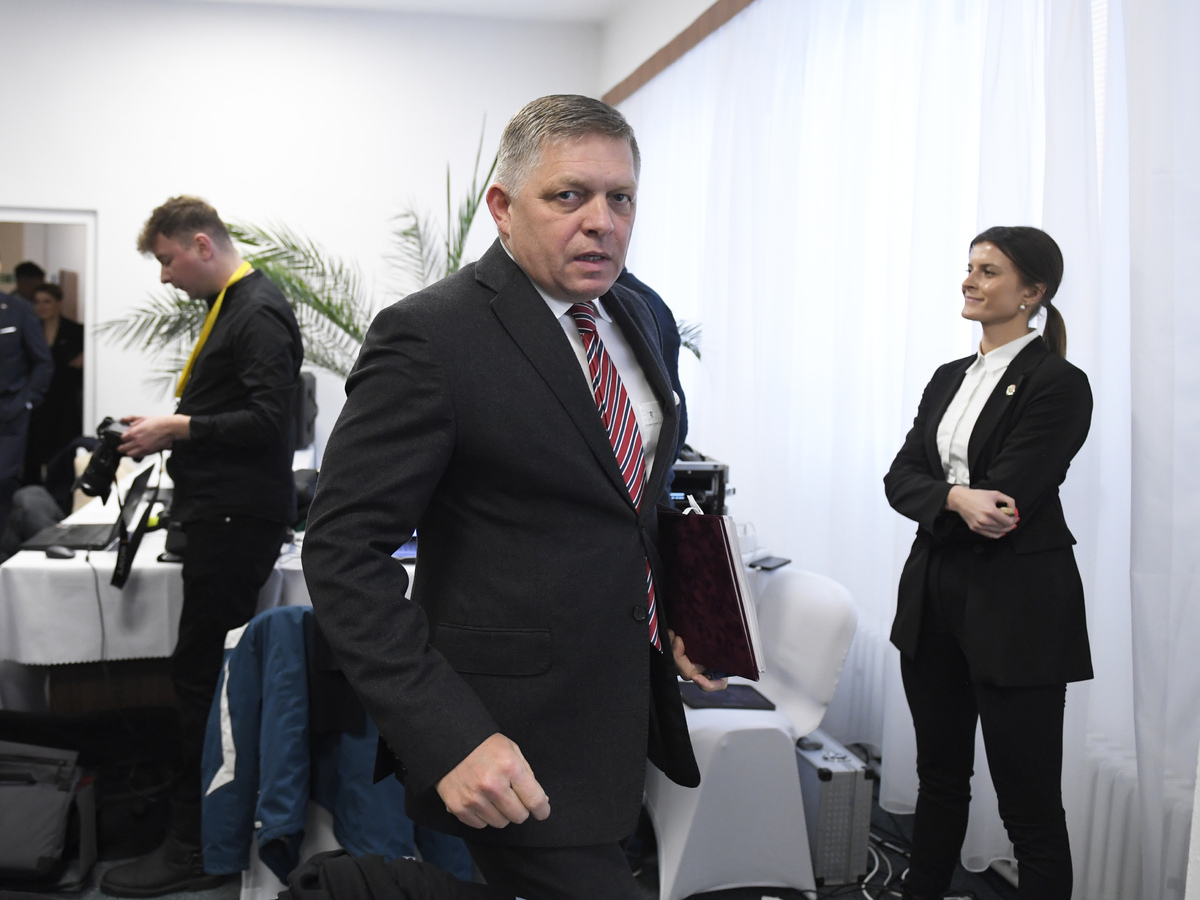 Robert Fico v Kamenici nad Cirochou
