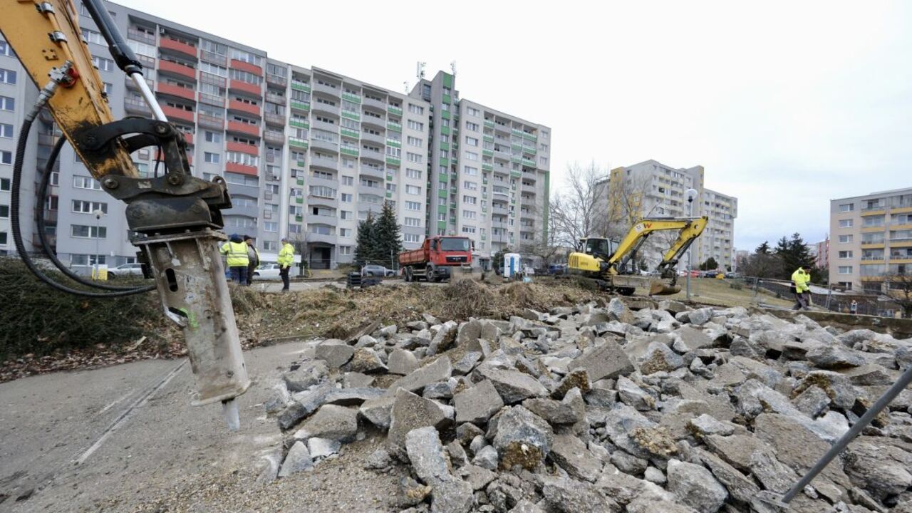 stavenisko Bratislava