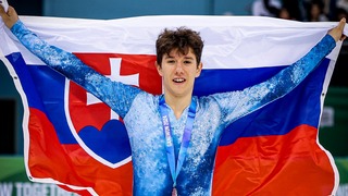 Stále len 17-ročný krasokorčuliar Hagara má dôvod na obrovskú radosť: Na zimných olympijských hrách mládeže získal striebro