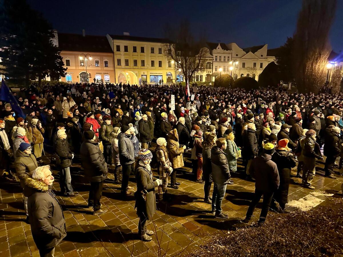 Protest v Prešove
