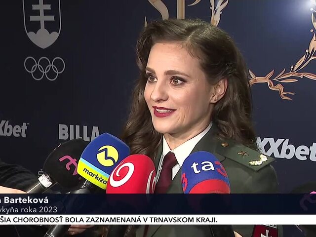  Barteková je športovkyňou roka. V uplynulej sezóne vyhrala európsky aj svetový šampionát