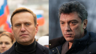 Jeden bojoval proti korupcii, druhý vysvetľoval, prečo je Putin nebezpečný. V Rusku organizujú pochod za Navaľného a Nemcova