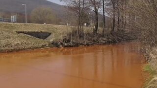 Dva roky znečisťovania rieky.  Nižná Slaná stále zápasí s kontaminovanou banskou vodou