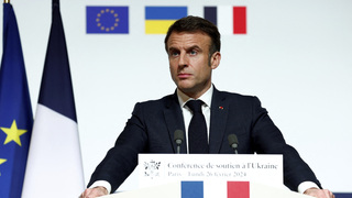 Macron: Bezpečnosť Európy je v stávke. Vojna na Ukrajine je existenčná