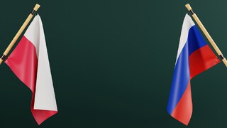rusko poľsko vlajka