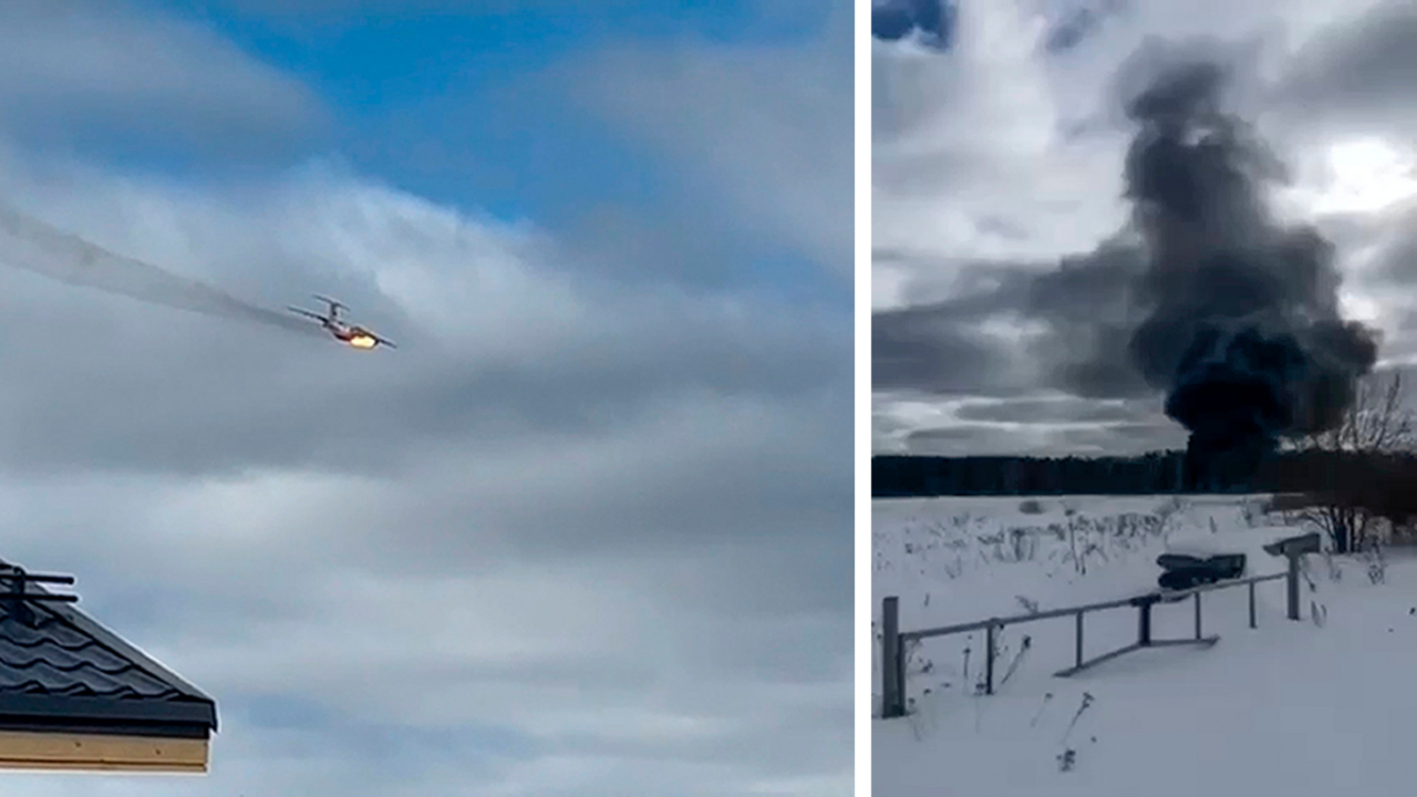 pád lietadla Rusko Ivanovo