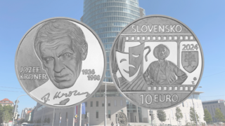 Vzácna zberateľská minca s Jozefom Kronerom pôjde do predaja. Jej nominálna hodnota bude 10 eur
