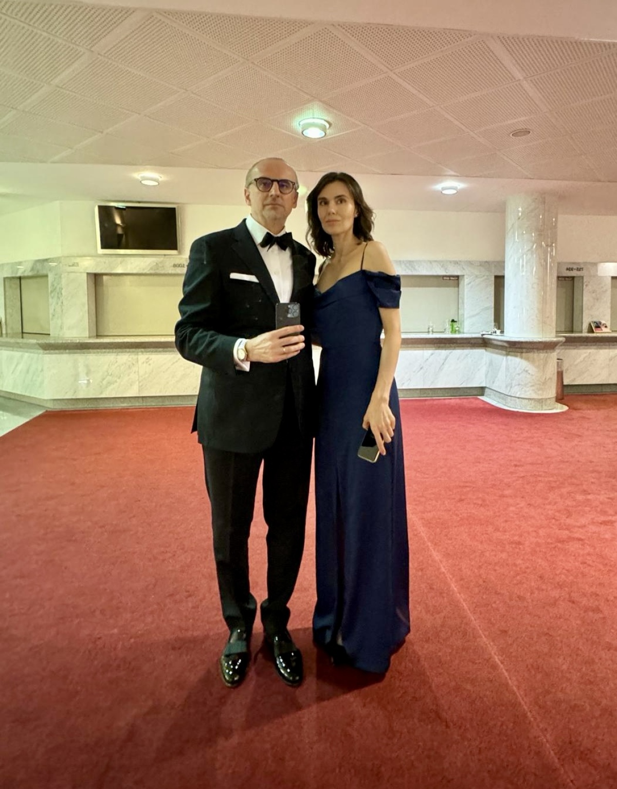 Igor Čekirda s manželkou, člen poroty Filantropia, riaditeľ pre externé vzťahy ta3