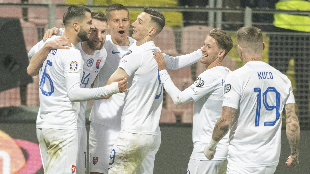 Futbal_Bosna_Slovensko_ Majstrovstvá Európy 2024