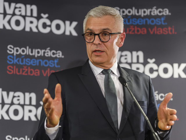 Korčok: Som nohami na zemi, v druhom kole musíme urobiť viac. Chce osloviť aj voličov koalície 