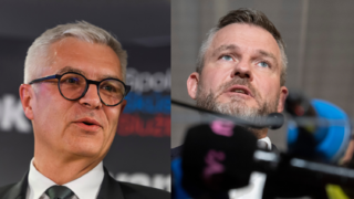 PRIESKUM: Ako ľudia vnímajú prvý duel medzi Korčokom a Pellegrinim pred druhým kolom volieb? Respondenti povedali, koho vnímajú pozitívnejšie