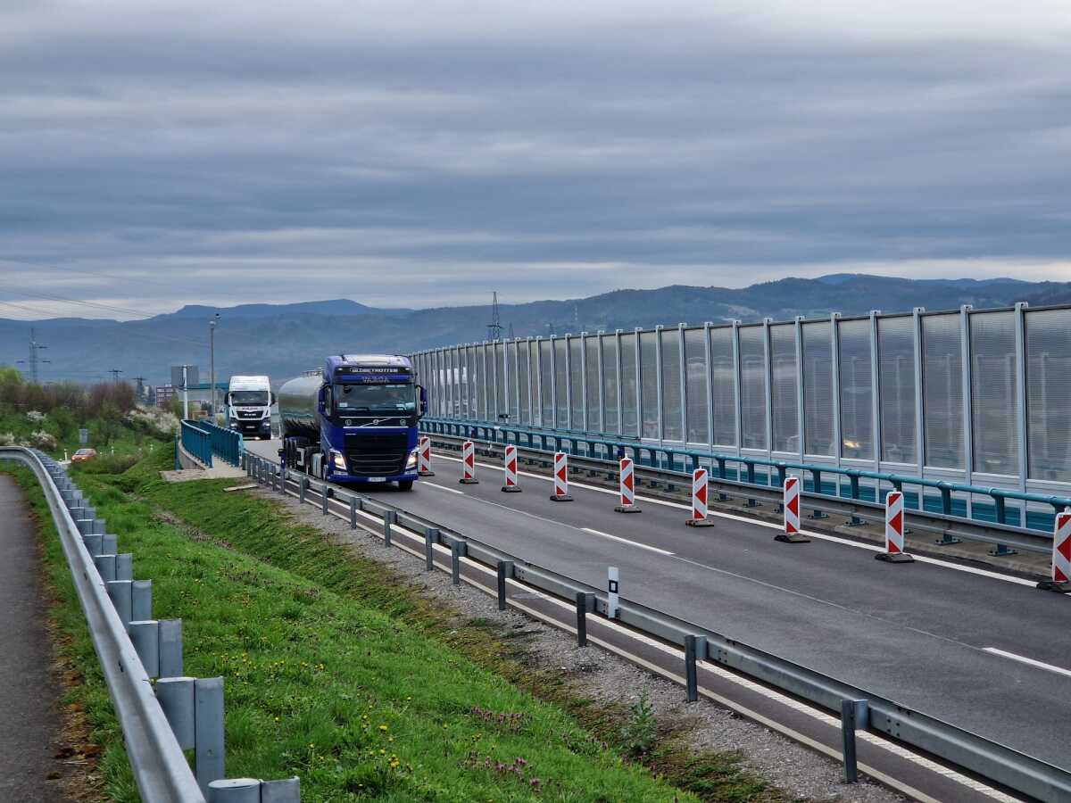 Banská Bystrica oprava cesty