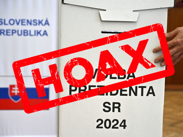 Oblačno, miestami hoaxy. Tieto dezinformácie si môžete prečítať pred, po a počas volieb