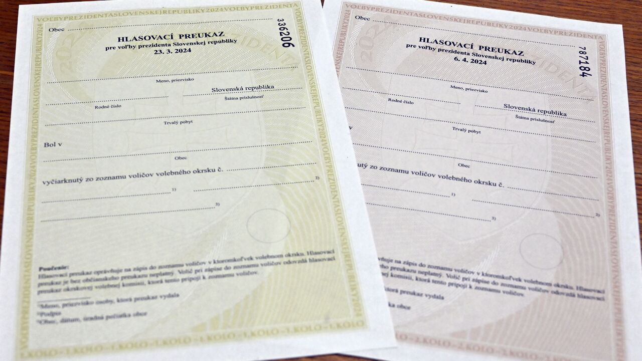 hlasovací preukaz