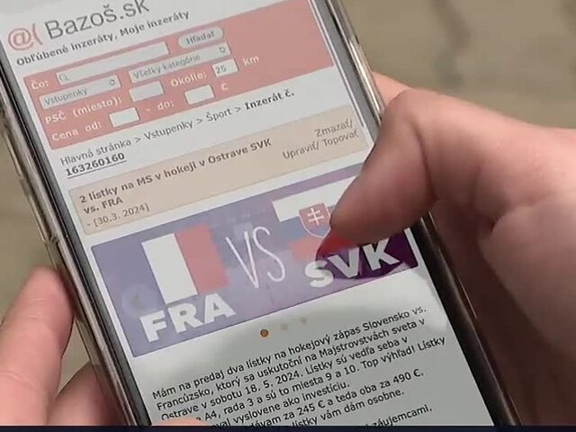 Dali by ste za vstupenky na hokej 500 eur? Pozor na tie falošné, podvodníci majú overené taktiky