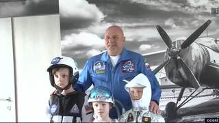 Ivan Bella opäť "letel" do vesmíru. Spolu s deťmi tak oslávili Medzinárodný deň letectva a kozmonautiky