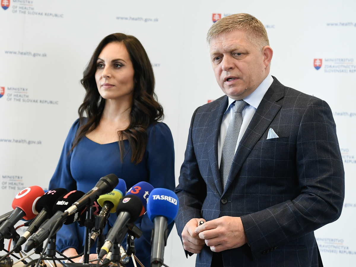 Robert Fico Zuzana Dolinková