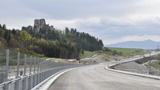 Úsek diaľnice pri Ružomberku chcú odovzdať do užívania do konca roka 2025