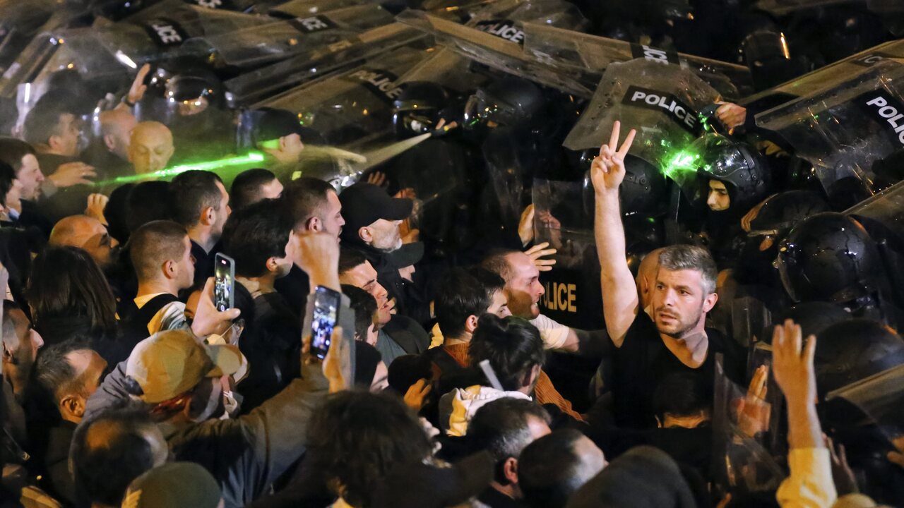 APTOPIX_Gruzínsko_protesty