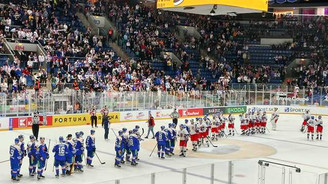 Slovensko - Česko hokej