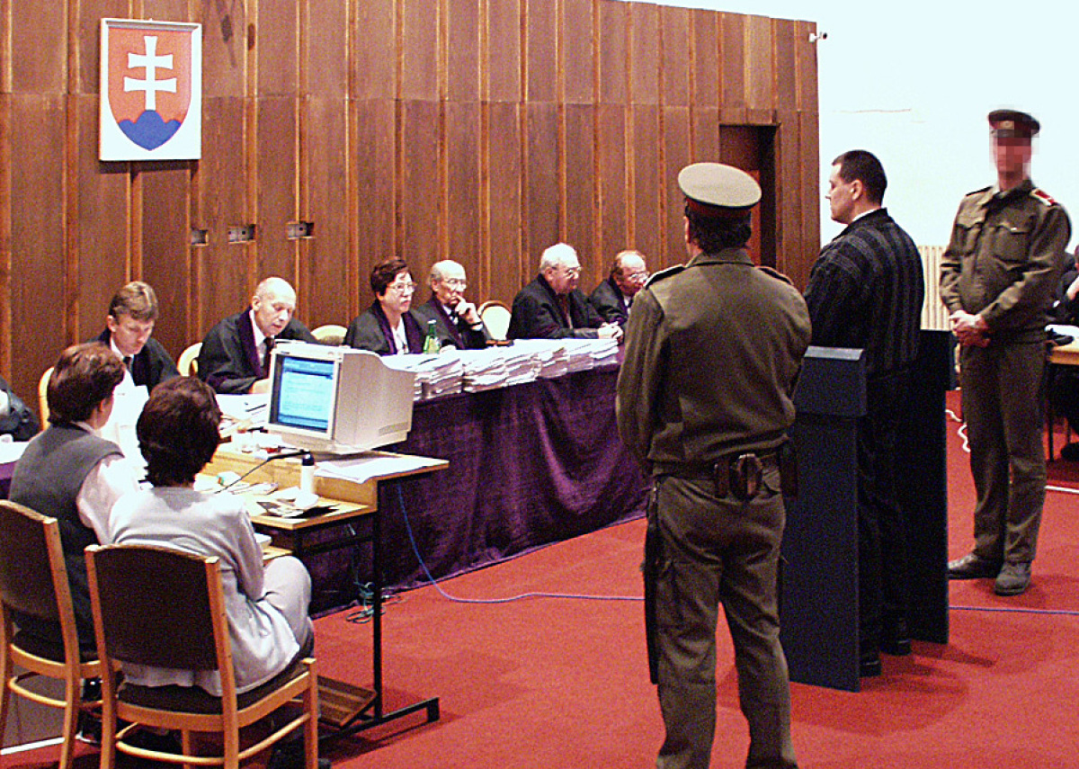 Mikuláš Černák hlavné pojednávanie 1999