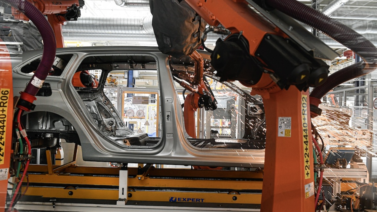 výroba autá volkswagen