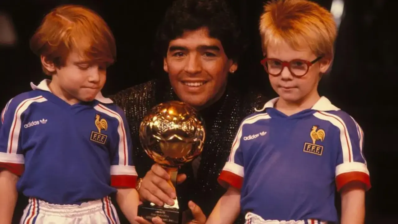 Zlatá lopta Diego Maradona.webp