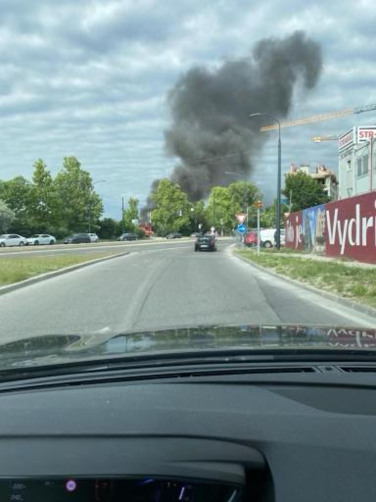 požiar Dunaj podnik