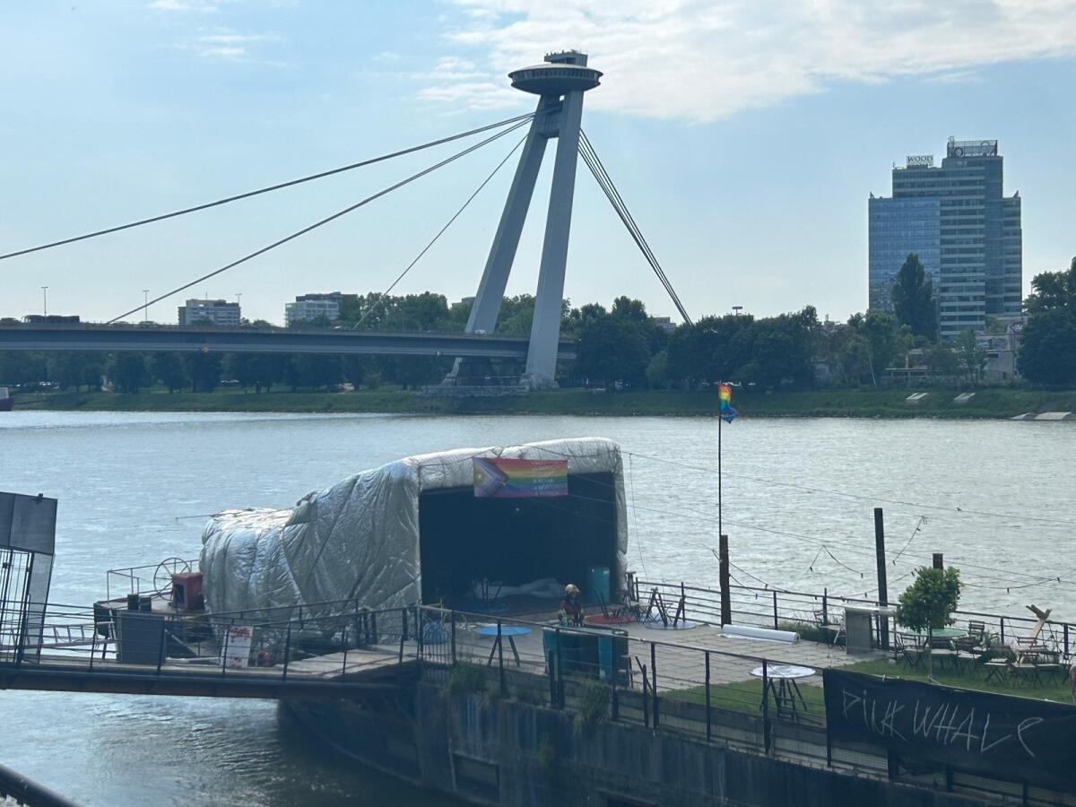 požiar Dunaj loď podnik