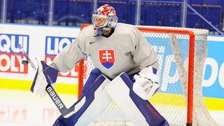 slovensko hokej ostrava tréning