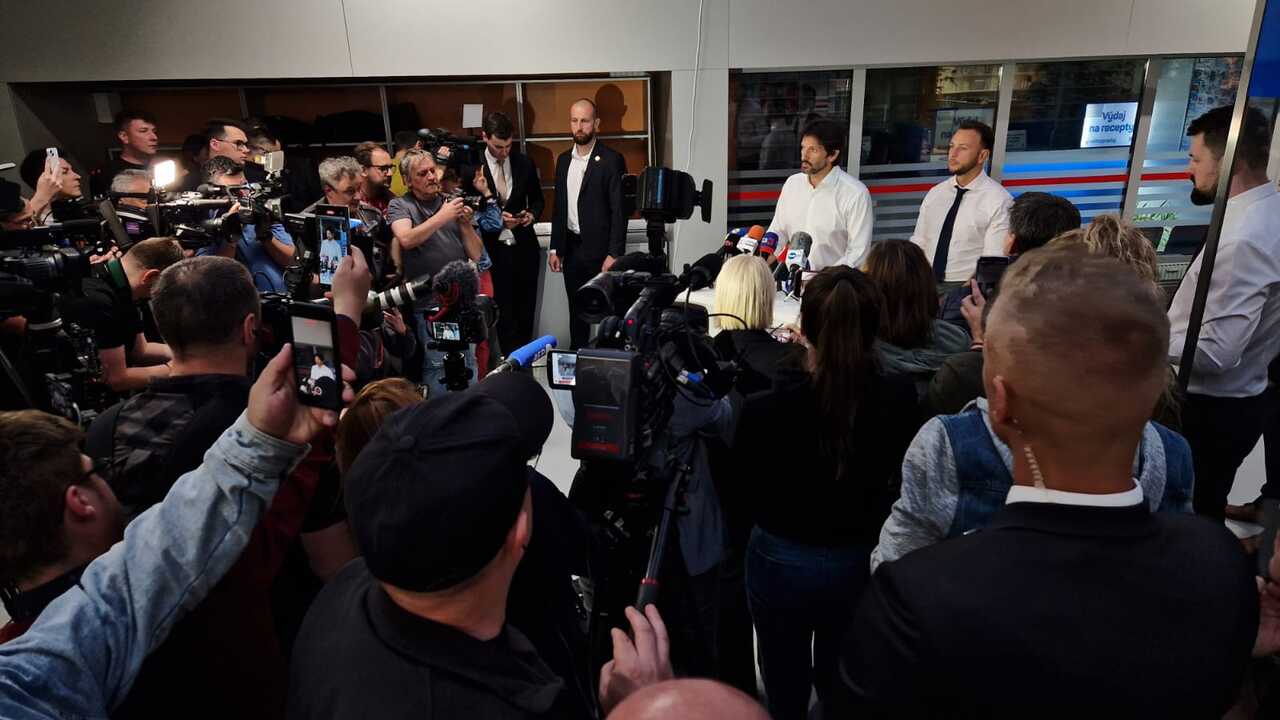 tlačovka Kaliňák Šutaj Eštok atentát Fico