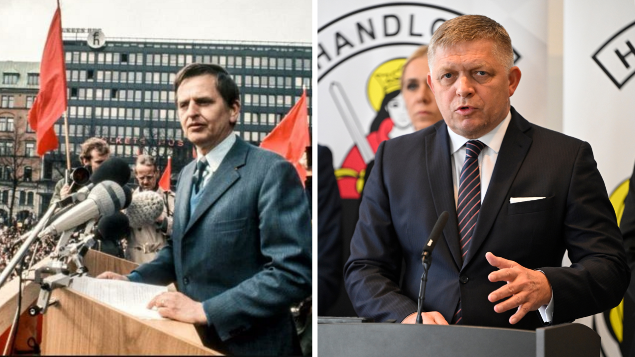 Olof Palme Robert Fico